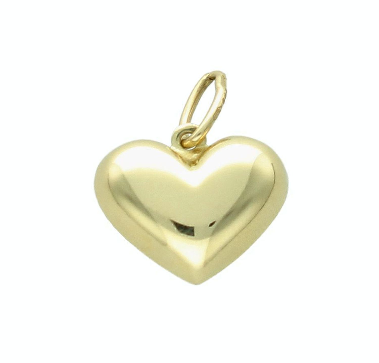 Złota zawieszka 585 wypukłe gładkie Serce ZA 3502A.jpg